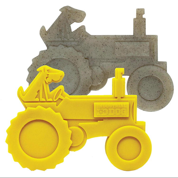 SodaPup Tractor Nylon Dog Toy Aggressive Chewers | USA Made