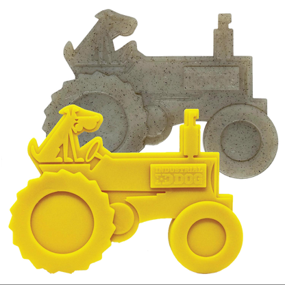 SodaPup Tractor Nylon Dog Toy Aggressive Chewers | USA Made