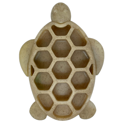 SodaPup Turtle Nylon Chew Toy Ultra-Durable Enrichment Power Chewers USA Brown