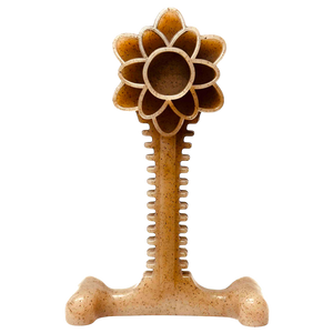 Honey Bone Dental Flower Tower eChew Ultra Durable Nylon Dog Chew Toy - XL
