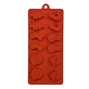 Dogtastic Jelly Shots Silicone Mold - Christmas Shapes