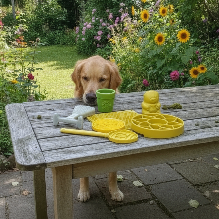 SodaPup Dog Enrichment Starter Pack 7 Premium Slow Feeder & Lick Mat Toys | USA Made