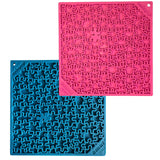 Large Blue Jigsaw & Large Pink Jigsaw eMat Lick Mat Bundle - SodaPup/True Dogs, LLC