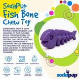 Fish Bone Ultra Durable Nylon Chew Toy