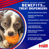 MKB Roasted Turkey Durable Rubber Chew Toy & Treat Dispenser - Medium - Orange - SodaPup/True Dogs, LLC