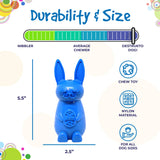 Durable Nylon Bunny Chew Toy and Enrichment Toy for Aggressive Chewers - SodaPup/True Dogs, LLC