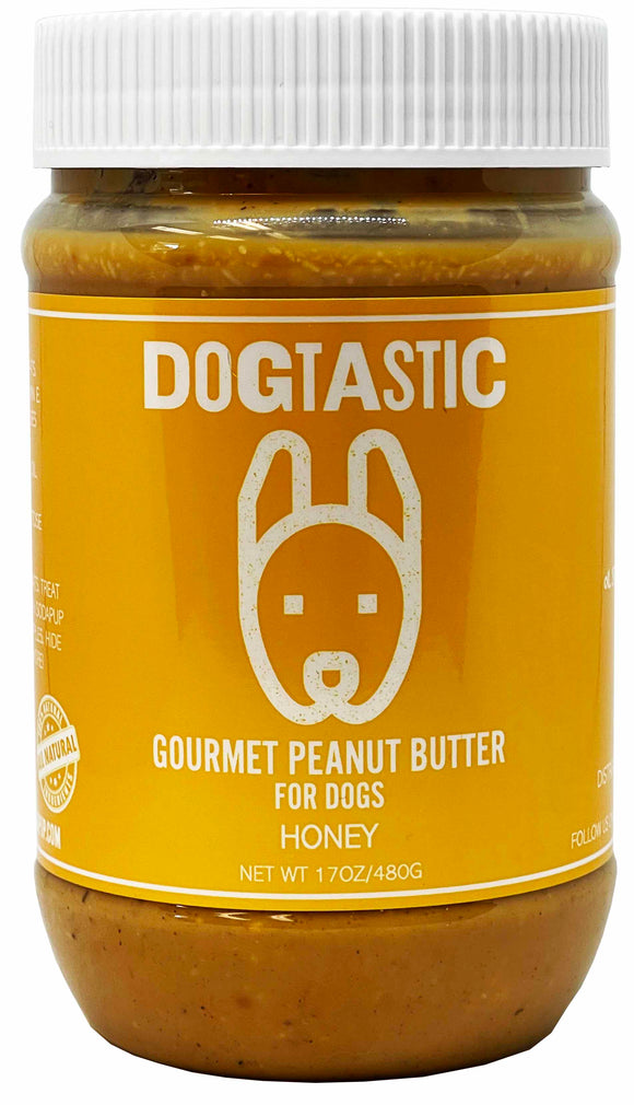 Dogtastic Gourmet Peanut Butter for Dogs - Honey Flavor - SodaPup/True Dogs, LLC