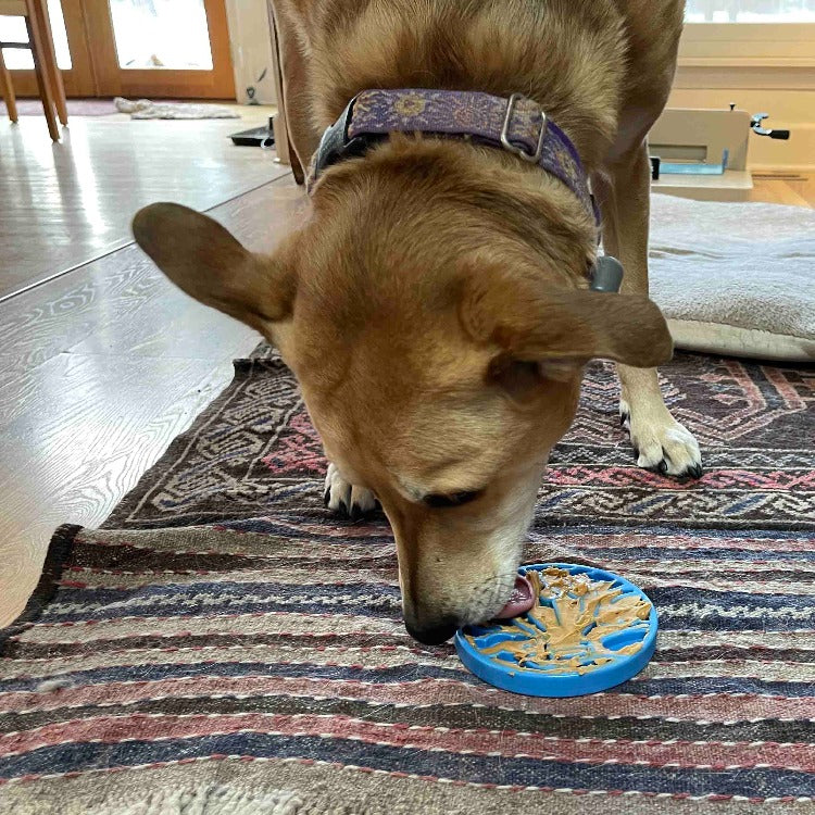 SodaPup Air Nylon eCoin Lick Mat Dogs Durable Enrichment Toy |