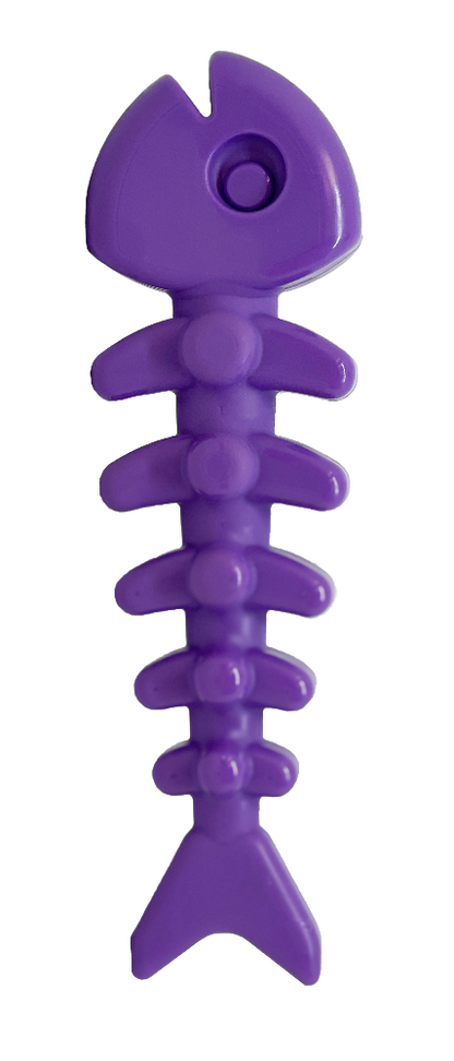 SodaPup Fish Bone Nylon Dog Toy Aggressive Chewers | USA Made