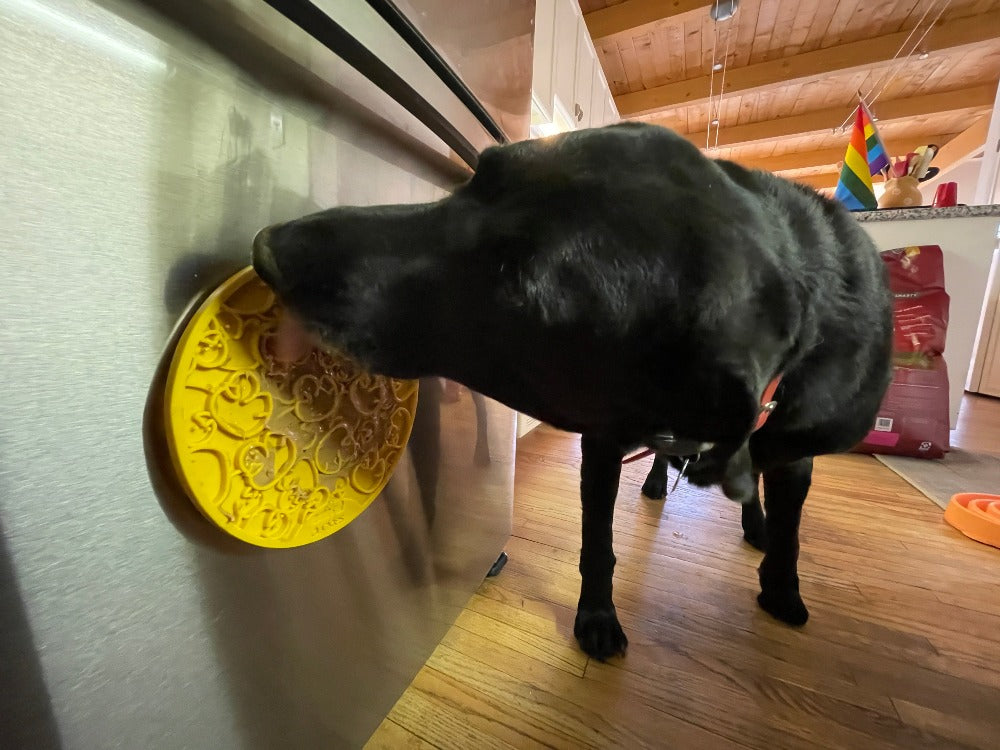 SodaPup Rubber Duckies emat Enrichment Lick Mat Dogs Cats Suction Cups | Bath Time Design USA Made