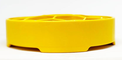 SodaPup Honeycomb eBowl Deep Slow Feeder Dog Bowl Enrichment | USA Made