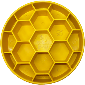 NEW! Honeycomb Design eBowl Enrichment Slow Feeder Bowl for Dogs - SodaPup/True Dogs, LLC