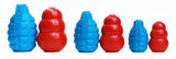 Grenade Rubber Dog Toy and Treat Dispenser Combos