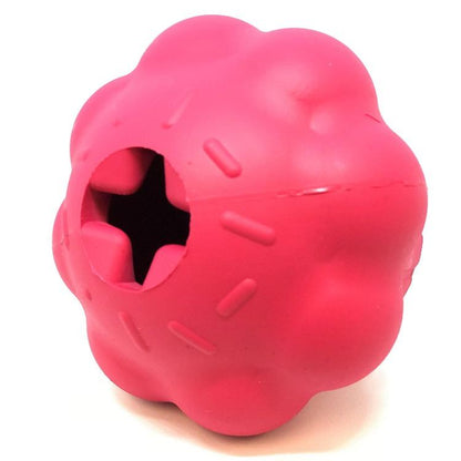 SodaPup Cupcake eDispenser Durable Rubber Chew Toy & Treat Dispenser | USA Made
