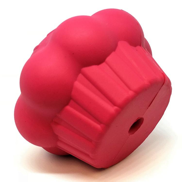 SodaPup Cupcake eDispenser Durable Rubber Chew Toy & Treat Dispenser | USA Made