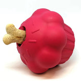 Natural Cupcake Rubber Dog Toy and Treat Dispenser 