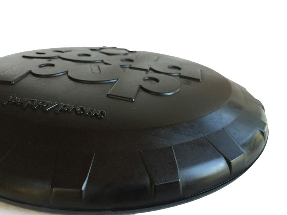 SodaPup Magnum Bottle Top Flyer Rubber Frisbee Heavy Chewers | Large USA Made