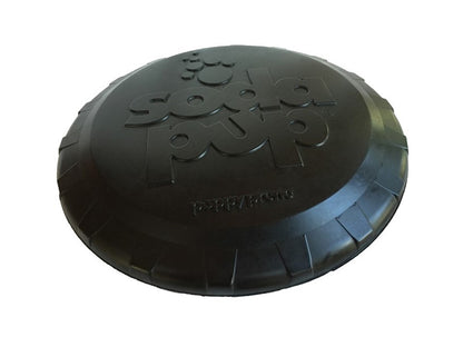 SodaPup Magnum Bottle Top Flyer Rubber Frisbee Heavy Chewers | Large USA Made