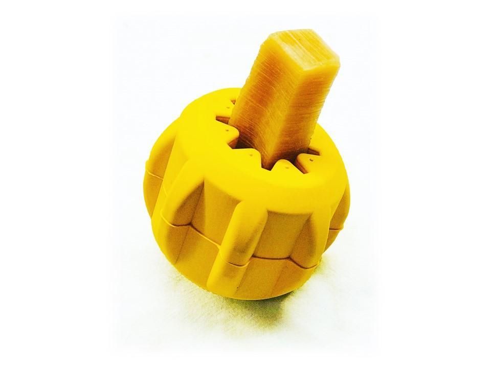 ID Gear Treat Pocket Durable Rubber Treat Holder & Chew Toy