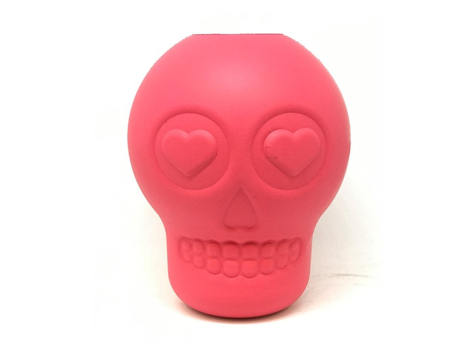 SodaPup Sugar Skull Dog Chew Toy & Treat Dispenser USA Made |