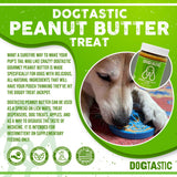 Dogtastic Gourmet Peanut Butter for Dogs - Berries & Honey Flavor