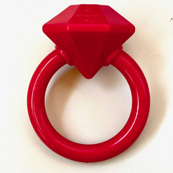 Diamond Ring Durable Teething Ring for Puppies and Aggressive Chewers - SodaPup/True Dogs, LLC