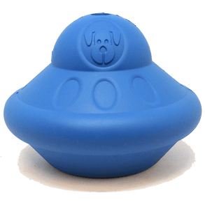 SN Flying Saucer Durable Rubber Chew Toy & Treat Dispenser - SodaPup/True Dogs, LLC