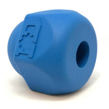 ID Cap Nut Ultra-Durable Rubber Chew Toy and Treat Dispenser - Blue - Large - SodaPup/True Dogs, LLC
