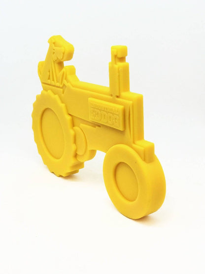 SodaPup Tractor Nylon Dog Toy Aggressive Chewers | USA Made
