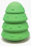 MKB Christmas Tree Durable Rubber Chew Toy & Treat Dispenser - Large - Green - SodaPup/True Dogs, LLC