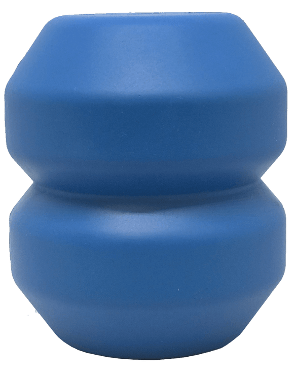 SodaPup Flying Saucer Durable Rubber Chew Toy & Treat Dispenser - Large Blue