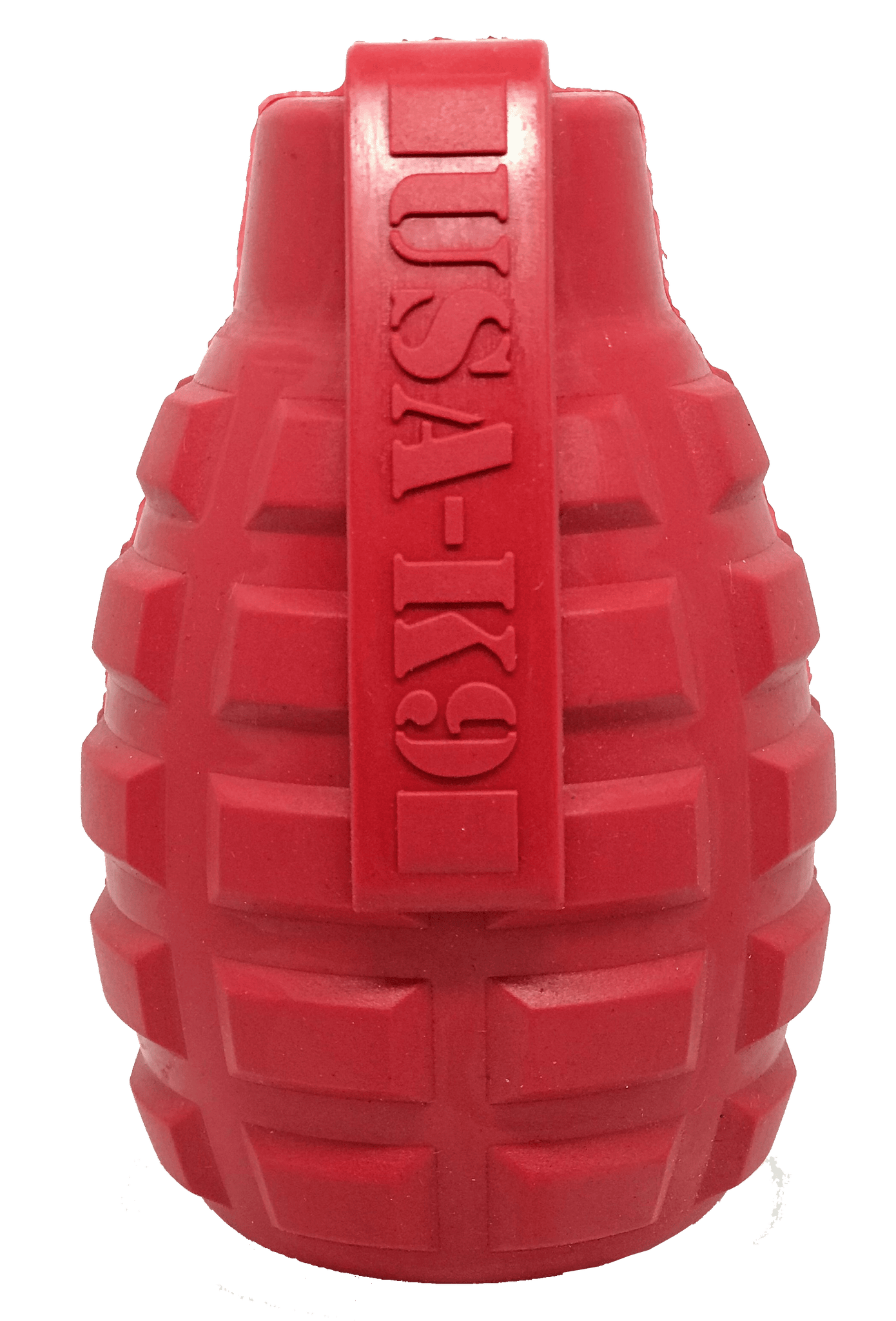 SP Retro Soda Can Durable Rubber Chew Toy and Treat Dispenser - Large - Red