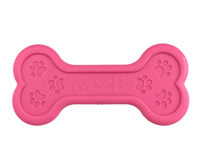 Interactive Treat Dispensing Puppy Toys - Dog Bones for Aggressive Chewers  Super Dog Toys Tough Chew for Dogs Toy Bone, Natural Rubber Leaked