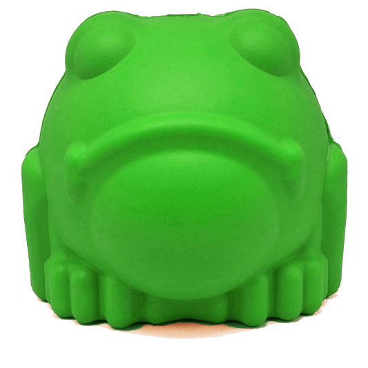 SodaPup Bull Frog Dog Chew Toy & Treat Dispenser USA Made |