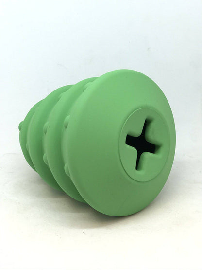 SodaPup Christmas Tree Dog Toy Durable Rubber Chew Large Dogs | USA Made
