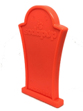 MKB Headstone  Ultra Durable Nylon Dog Chew Toy for Aggressive Chewers - Orange - SodaPup/True Dogs, LLC