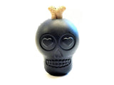 MKB Magnum Sugar Skull Ultra-Durable Chew Toy & Treat Dispenser - Large - Black - SodaPup/True Dogs, LLC