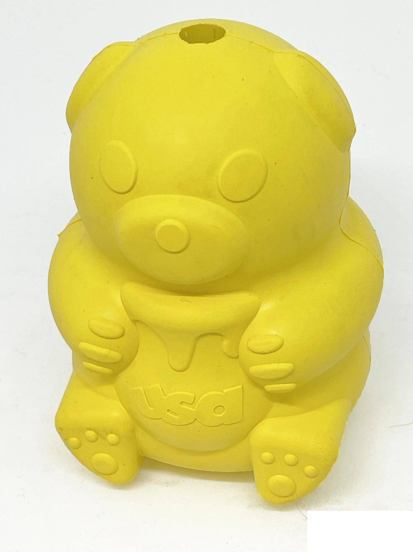 SodaPup Honey Bear eDispenser Durable Rubber Treat Dispenser Dogs | USA Made