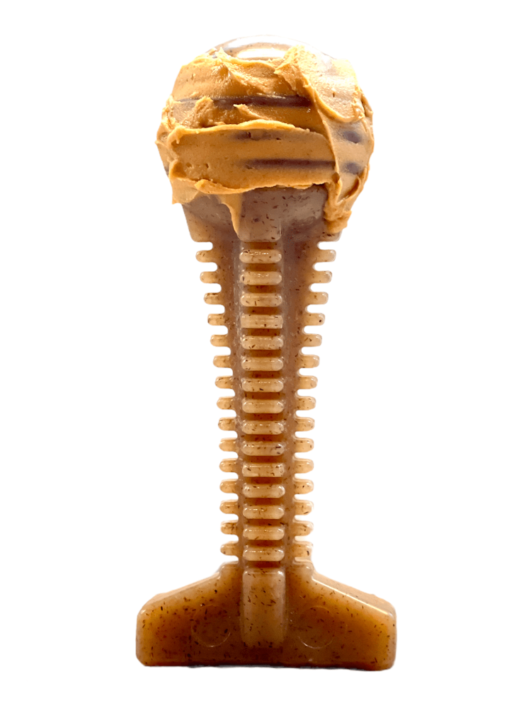 SodaPup Honey Bone Dental Tower Nylon Chew Toy Aggressive Chewers | USA Made