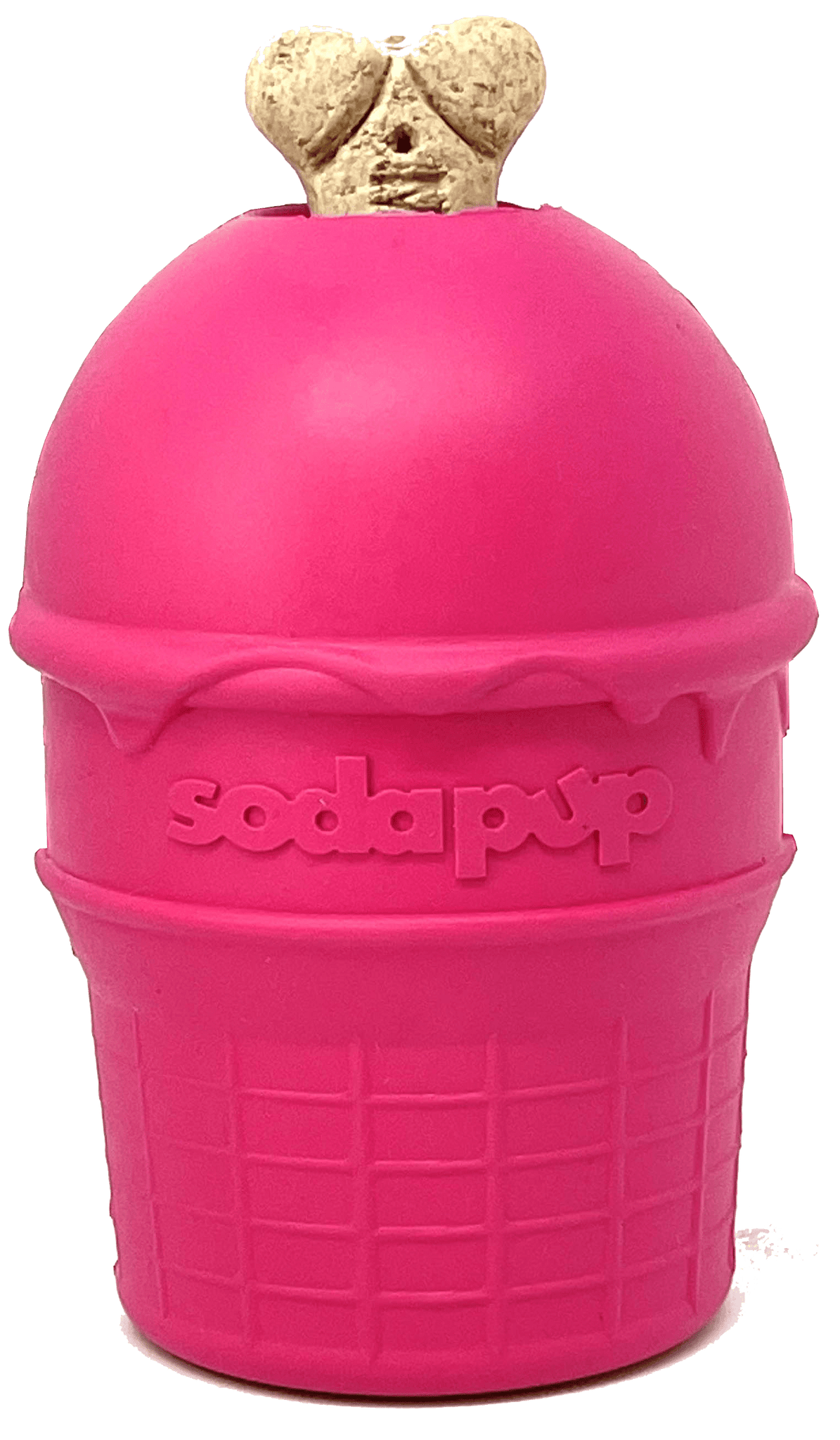 SodaPup - Love Cube Durable Rubber Chew Toy & Treat Dispenser