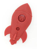 Spotnik Rocket Ship Ultra Durable Nylon Dog Chew Toy for Aggressive Chewers - Red - SodaPup/True Dogs, LLC