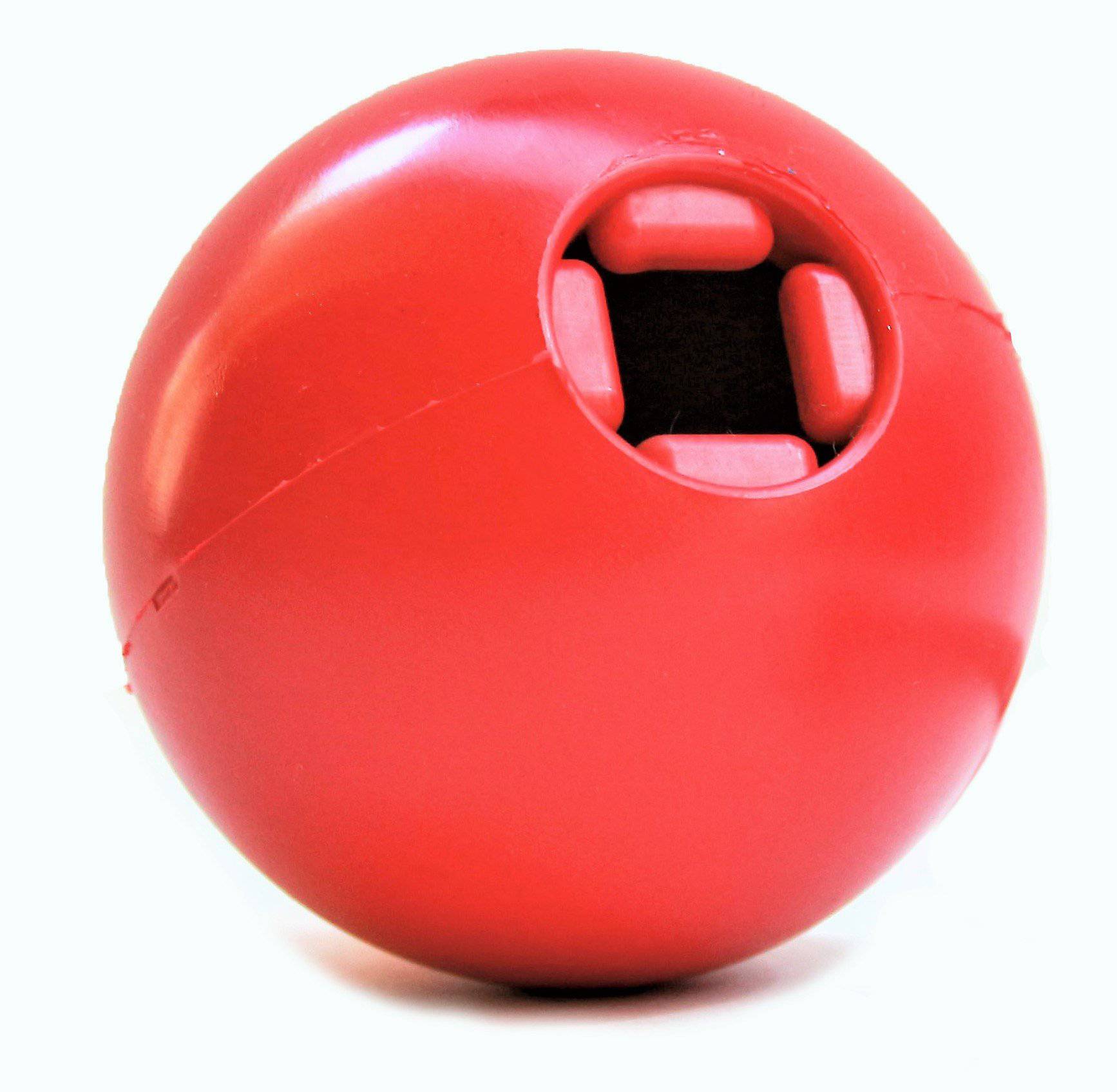SodaPup Christmas Ornament Rubber Dog Chew Toy Heavy Chewers | Treat Dispenser USA Made
