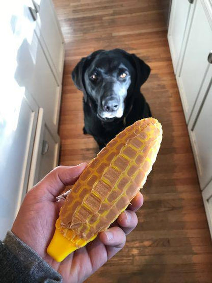 SodaPup Corn Cob Nylon Dog Toy Aggressive Chewers | USA Made