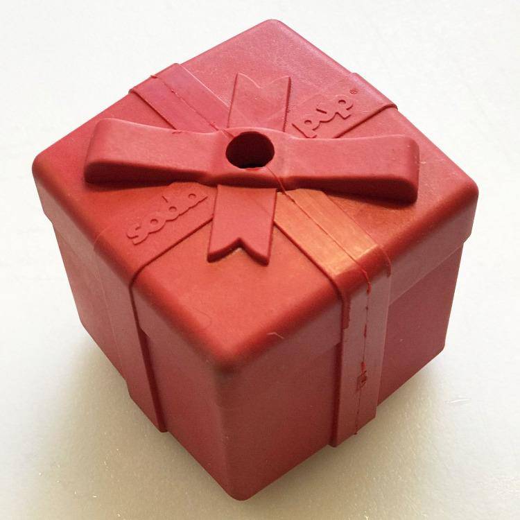 SodaPup Gift Box eDispenser Durable Rubber Treat Dispenser Dogs | USA Made