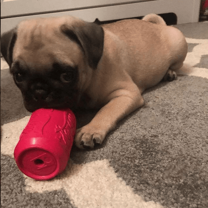 SodaPup Puppy Can Toy Rubber Chew Teething Puppies | Treat Dispenser USA Made