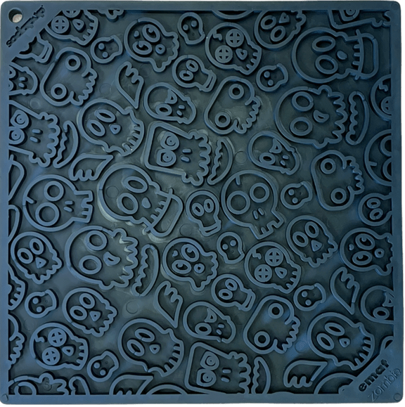 Zombie eMat - Enrichment Lick Mat for Dogs and Cats | Halloween