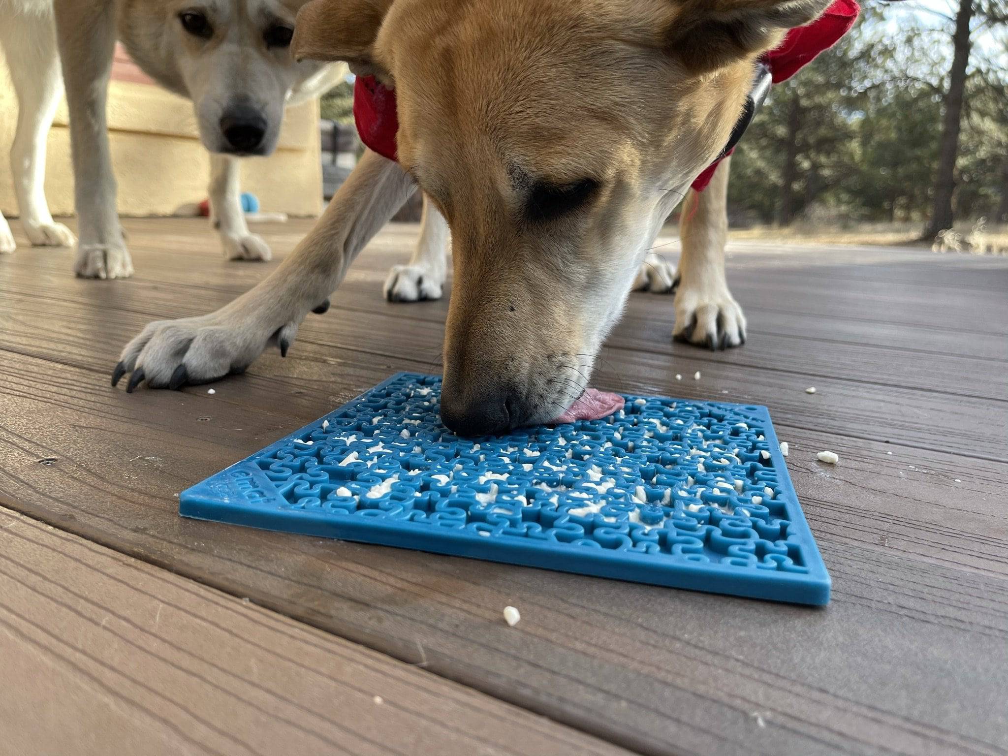 Jigsaw Puzzle Dog Lick Mat | eMat Enrichment Toy for Anxiety